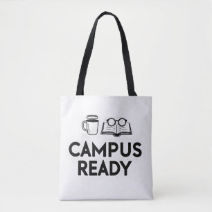 Campus Ready Ästhetik Studentenzitat-Tragetasche