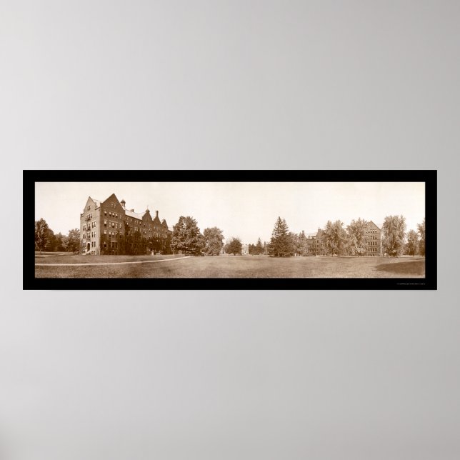 Campus Vassar Uni Foto 1912 Poster (Vorne)