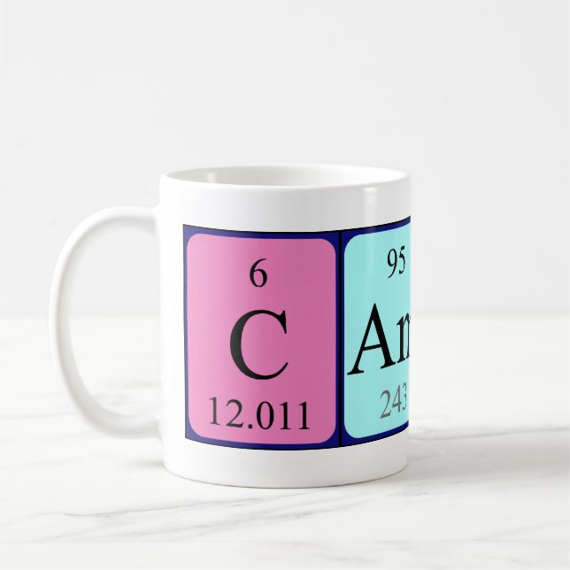 Camren Periodenname Tasse (Links)
