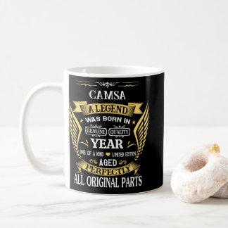 Camsa A Legend Was Born Personalized Birthday Kaffeetasse