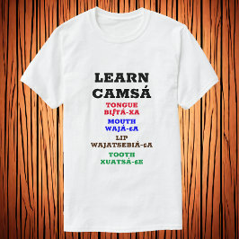 Camsá - Tongue Mouth Lip Tooth lernen T-Shirt