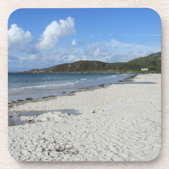 Camusdarach Beach, Arisaig, Schottland Getränkeuntersetzer (Vorderseite)