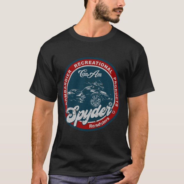 Can-Am Spyder Retro Classic T - Shirt (Vorderseite)