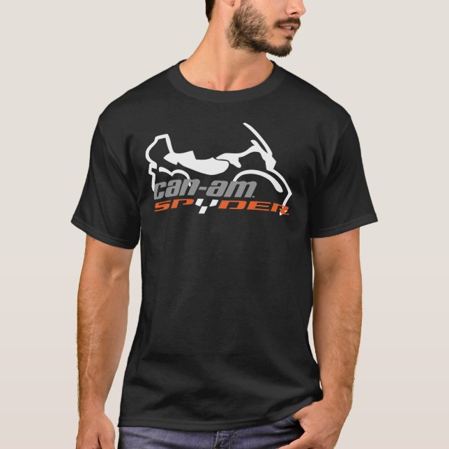 CAN AM SPYDER SILHOUETTE LOGO Classic T-Shirt (Vorderseite)