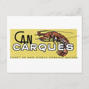 Can Carques Canet de Mar Costa Dorada Espana Postkarte