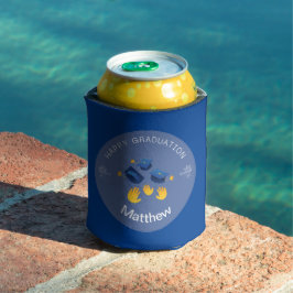 Can Cooler - Happy Abschluss Personalize-Add Name Dosenkühler
