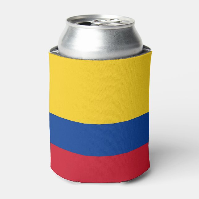 Can Cooler mit der Flagge Kolumbiens Dosenkühler (Kanne Vorderseite)