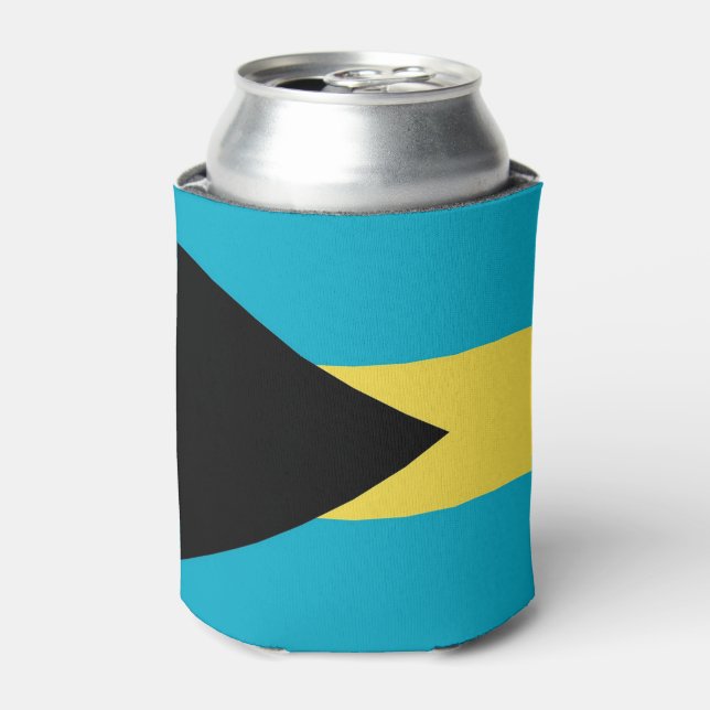 Can Cooler mit der Flagge von Bahamas Dosenkühler (Kanne Vorderseite)