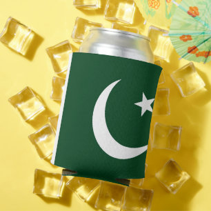 Can Cooler mit pakistanischer Flagge Dosenkühler