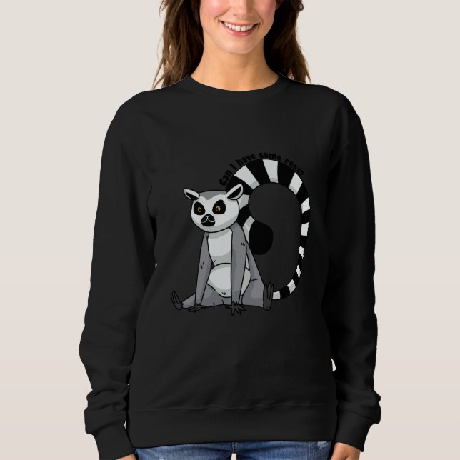 can i have some restlemur sweatshirt (Vorderseite)