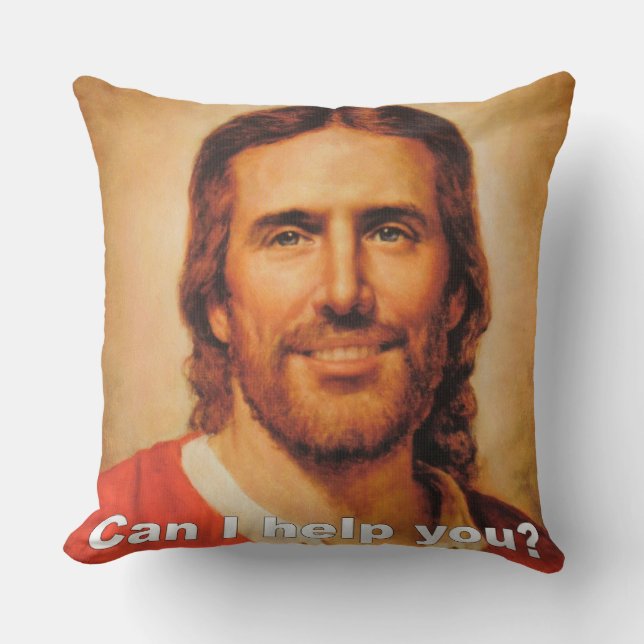 Can I Help You? Kissen (Vorderseite)