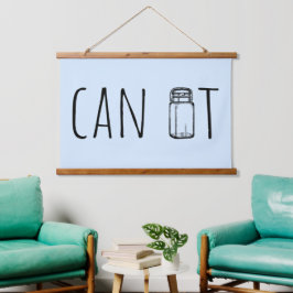 Can It Vintage Glass Jar Canning Season Wandteppich Mit Holzrahmen