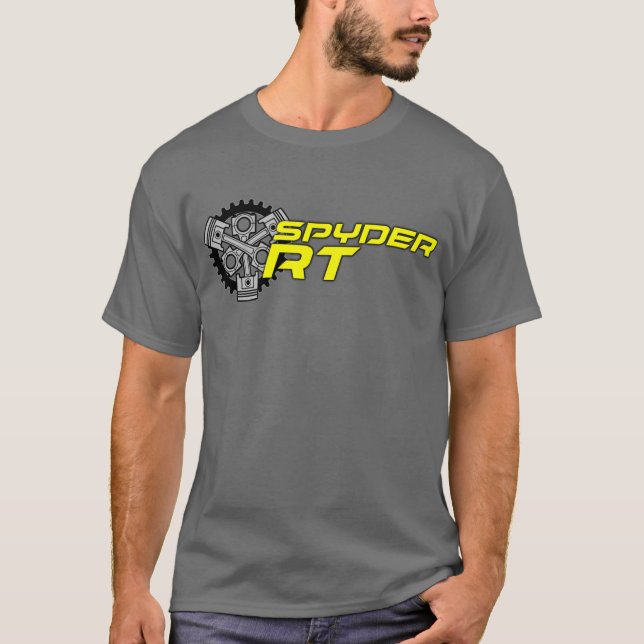Can Spyder Three Piston RT Shirt (Vorderseite)