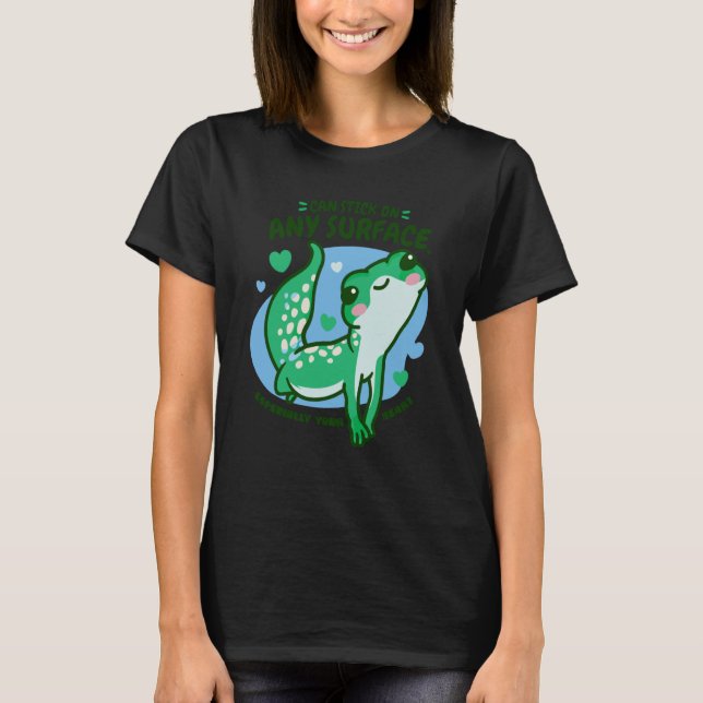 can stick on any sufrace especially your heart liz T-Shirt (Vorderseite)