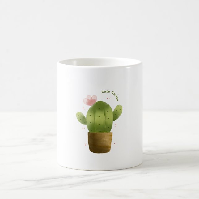Can’t Touch This – Cute Cactus Coffee Mug Kaffeetasse (Mittel)