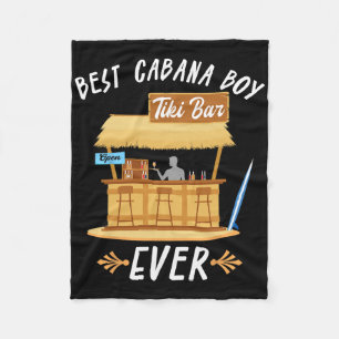 Cana Boy Tiki R Strand Limbo Surfen Rtender Server Fleecedecke