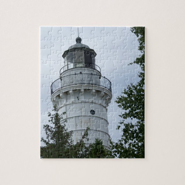 Cana Insel-Leuchtturm Puzzle (Vertikal)