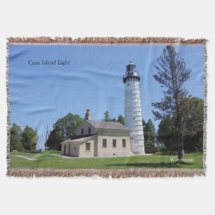 Cana Island Leuchtturm-Wolldecke Decke