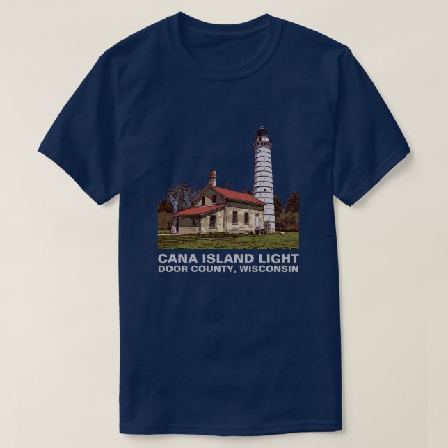 CANA ISLAND LIGHT T-Shirt (Design vorne)