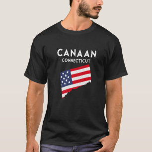 Canaan Connecticut USA Staat America Travel Connec T-Shirt