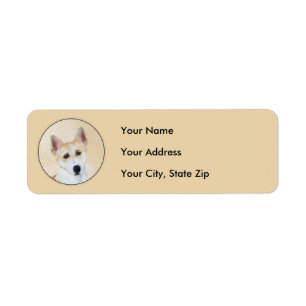 Canaan Dog Malerei - Niedliche Original Hunde Kuns