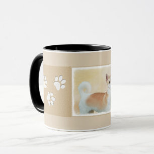 Canaan Dog Malerei - Niedliche Original Hunde Kuns Tasse