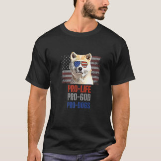 Canaan Dog Pro Life Pro God Pro Hunde T-Shirt
