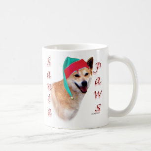 Canaan Dog Santa Paws Tasse