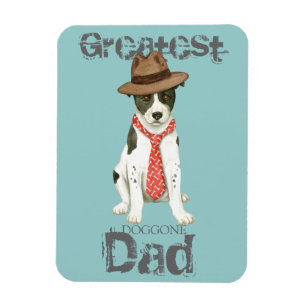 Canaan Dog Vater Magnet