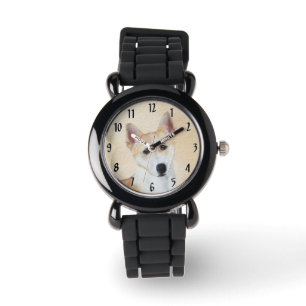 Canaan-Hund-Malerei - Süße originelle Hundekunst Armbanduhr