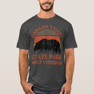 Canaan Valley Staat Park West Virginia Bären Natur T-Shirt
