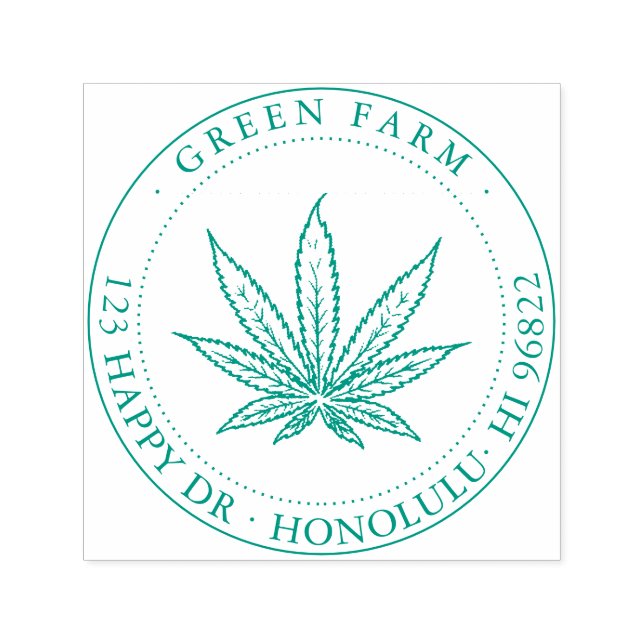 CANABIS Siehe Farbauswahl Permastempel (Design)