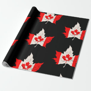 Canada-Ahornblätterbiber Geschenkpapier