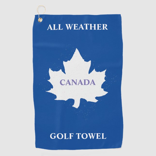 CANADA ALL WEATHER GOLF TOWEL GOLFHANDTUCH (Vorderseite)