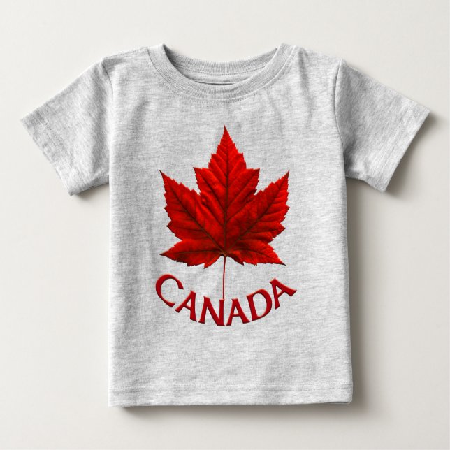 Canada Baby T - Shirt Canada Mapsleaf Baby Shirt (Vorderseite)