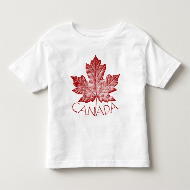 Canada Baby T - Shirt Personalisiert Baby Shirt (Vorderseite)