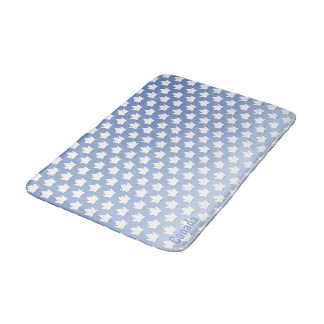 Canada Bath Mat Personalisiert Canada Souvenir Dec Badematte (Schrägansicht)