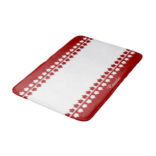 Canada Bath Mat Personalisiert Canada Souvenir Dec Badematte