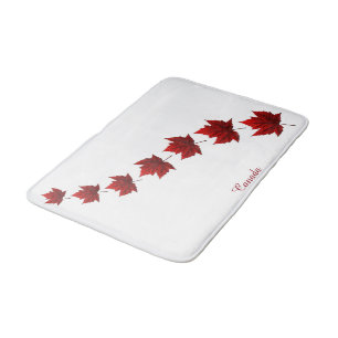 Canada Bath Mat Personalisiert Canada Souvenir Dec Badematte
