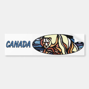 Canada Bear Autoaufkleber Canada Wildlife Geschenk