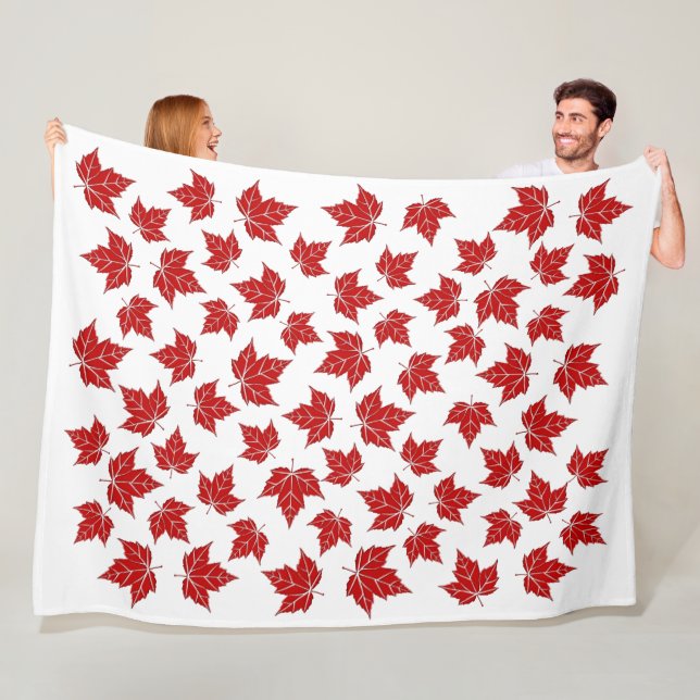 Canada Blanket Canada Maple Leaf Throw Blankets Fleecedecke (Beispiel)