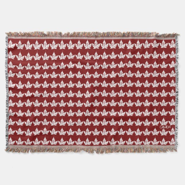 Canada Blanket Cool Canada Souvenir Throw Blanket Decke (Vorderseite)