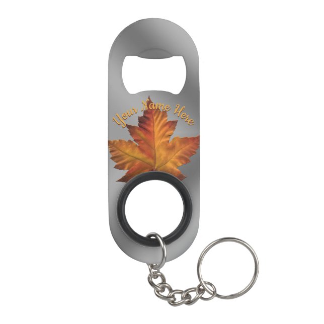 Canada Bottle Opener Canada Maple Leaf Souvenirs Mini Flaschenöffner (Rückseite)