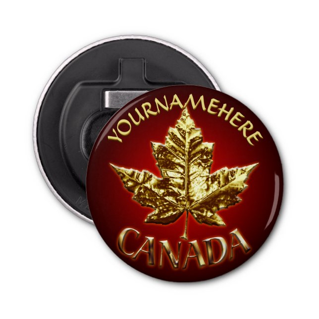 Canada Bottle Opener Custom Canada Team Souvenirs Flaschenöffner (Vorderseite)