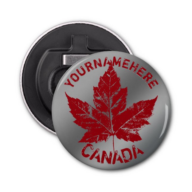 Canada Bottle Opener Custom Cool Canada Geschenke Flaschenöffner (Vorderseite)