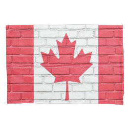 CANADA BRICK FLAG KISSENBEZUG