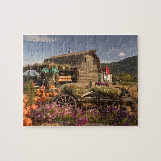 CANADA, British Columbia, Enderby. Logbuch Puzzle (Horizontal)