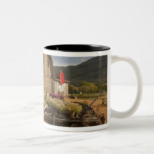 CANADA, British Columbia, Enderby. Logbuch Zweifarbige Tasse
