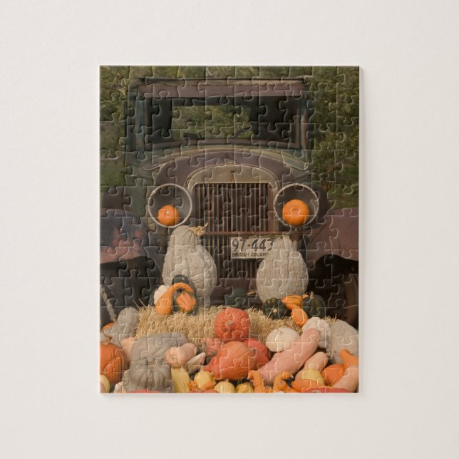 CANADA, British Columbia, Keremeos. Herbst / Puzzle (Vertikal)