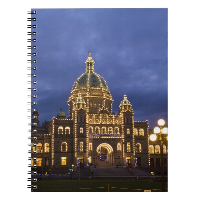 CANADA, British Columbia, Victoria. Abend Notizblock (Vorderseite)